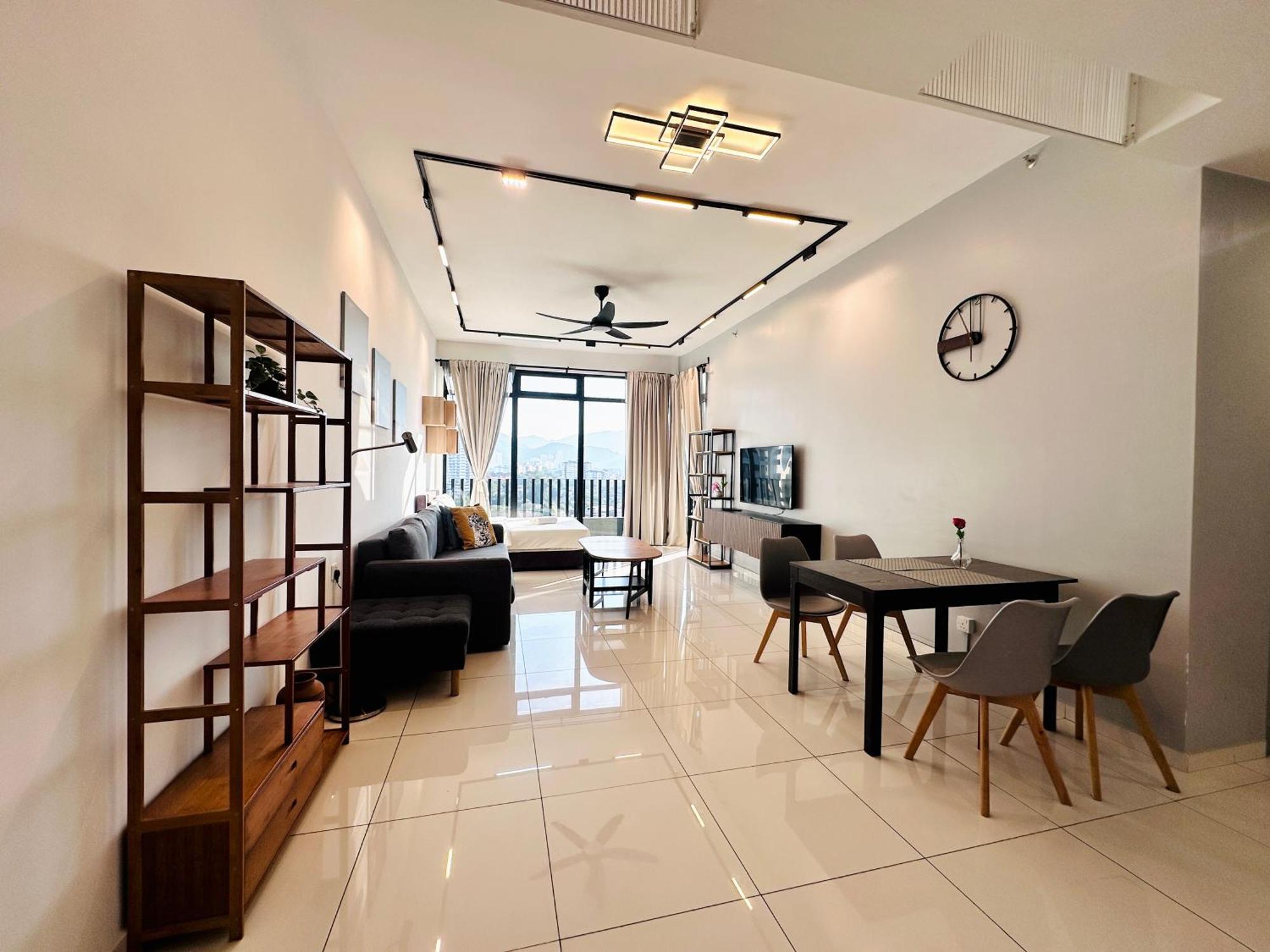 New Georgetown Instagramable 2Br Homestay For 10Pax 无敌美景两房民宿 Beacon Executive Suite Buitenkant foto
