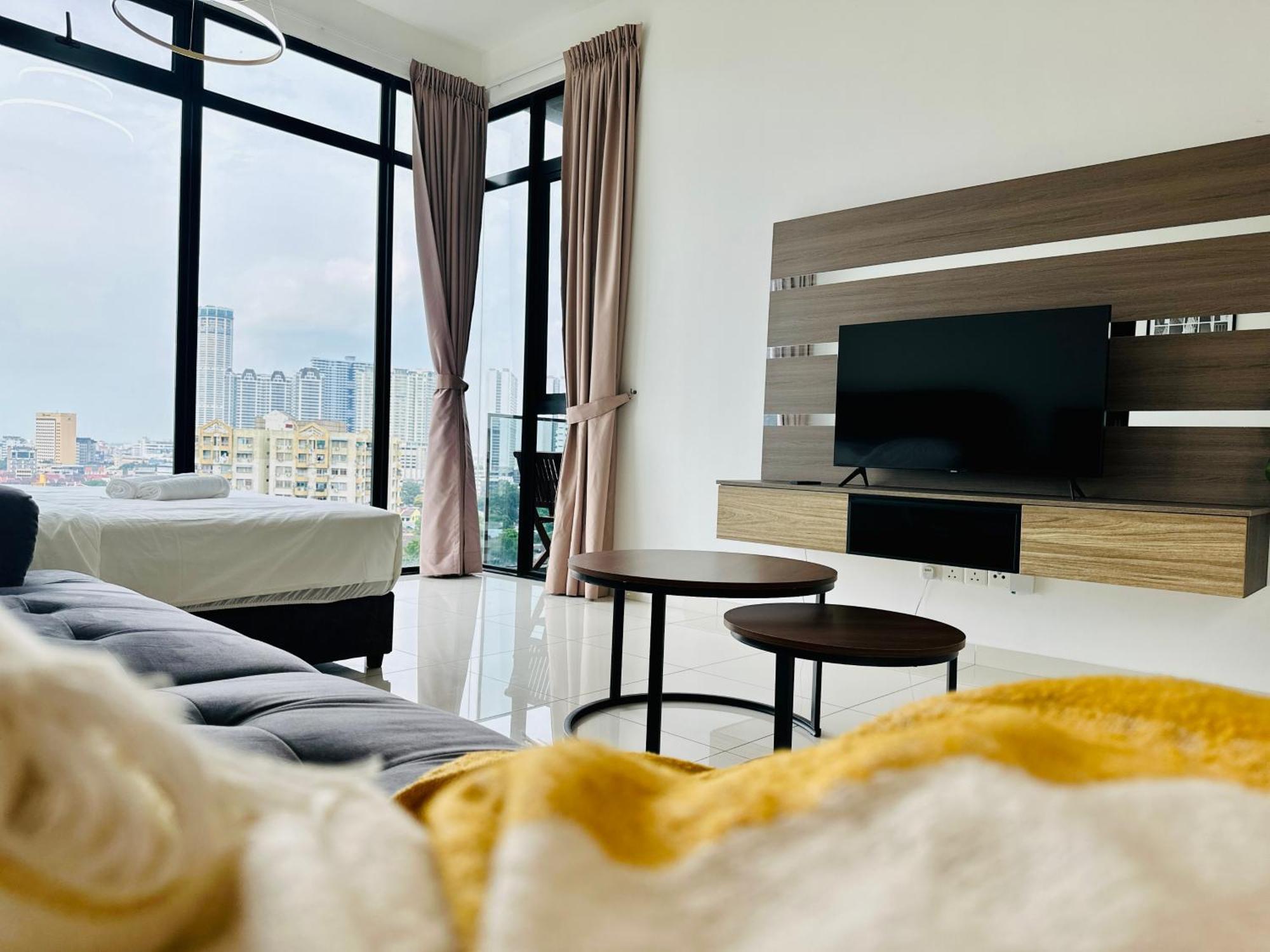 New Georgetown Instagramable 2Br Homestay For 10Pax 无敌美景两房民宿 Beacon Executive Suite Buitenkant foto